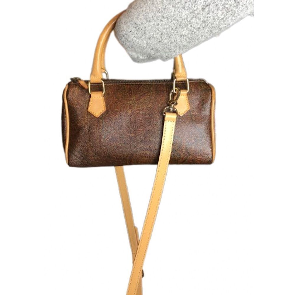 ETRO Milano Red Paisley Crossbody Speedy 20 Mini Bag with Adjustable Strap